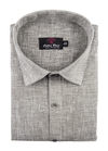 Pure Linen Light Cream Mehndi Colour New Men’s Shirt