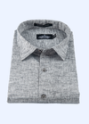Pure Linen Cotton Khadi Shed Carban Black Grey Touch