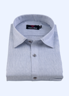 100% Cotton Matty Cloth Grey Colour Men's Shirts