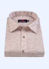 Linen CottonMustard Colour For Men's Shirts