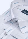 Linen Cotton Turkey Print White With Rama Exon Prints Shirts