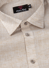 Pure Linen Cotton Khadi Shade Natural Light Colour for Men's Shirt