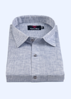 Linen Cotton Grey ColourFor Men's Shirts