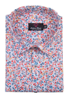 Linen Digital Motif Print Multicolour Men's Shirt