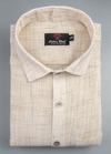 Linen Jute Light Foam Colour Men's Shirt
