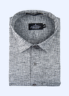 Pure Linen Cotton Khadi Shed Carban Black Grey Touch
