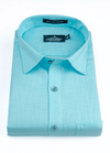 Linen Royal Ice Blue Dark Colour