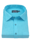 Linen 60 Lea Classic Sky Blue Colour Men’s Shirt