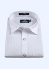 Pure Linen White Mens Shirt.