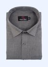 Pure Linen Grey Colour Men's Shirts