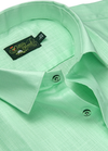 Sunset Royal Linen Light Pista Colour Mens Shirt