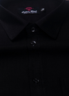 Blended Linen 60 Lea Jet Black Shirt for Men