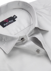 Cotton Light Grey Color Men’s Shirt