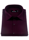 Blended Linen Wine Shirt for Men