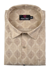 Linen Classic Print foam Colour Men Shirt