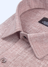 Pure Linen Musturd Colour Men's Shirt