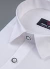 Pure White Aamdar Cotton Shirts For Men's