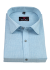 Layocell Linen Small Lining Ice Blue Colour Men’s Shirt