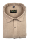 Linen Jute Light Foam Colour Shirt For Men