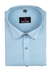 Layocell Linen Small Lining Ice Blue Colour Men’s Shirt