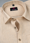 Layocell Linen Small Lining Peach Colour Men’s Shirt