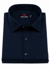 Blended Linen 60LeeNavy Blue Shirt for Men