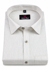 Layocell Linen Small Lining Cream Colour Men’s Shirt
