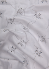 Turkey Linen White Shirt with Grey & Rust Print for Men