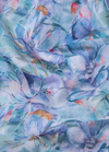 Linen Rusiyano Digital Printed Blue With Sky Multicolour Men’s Shirt