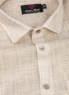 Linen Jute Light Foam Colour Men's Shirt