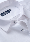 Linen Casa Pure White Men's Shirt