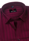 Linen 70% Lee Norwey Lining Maroon Cherry Colour Shirt for Men