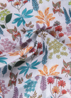 Linen Rusiyano Digital Printed White With Rama. Colour Flower Print Men’s Shirt