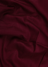 Blended Linen 60 Lea Cherry Maroon Shirt for Men