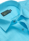 Sunset Royal Linen Sky Blue Colour Mens Shirt