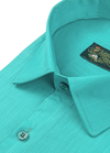 Sunset Royal Linensee Green Rama Colour Mens Shirt