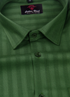 Linen 70% Lee Norwey Lining Midnight Green Colour Shirt for Men