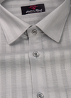 Linen 70% Lee Norwey Lining Grey Colour Shirt for Men