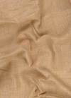 Linen Jute Dark Chikoo Foam Colour Shirt For Men
