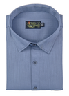Sunset Royal Linen Royal Blue Colour Mens Shirt