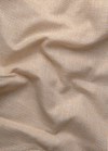 Linen Jute Cream Colour Shirt For Men