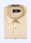Pure Linen Cotton Khadi Shed lemon Colour