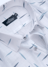 Linen Cotton Turkey Print White With Rama Exon Prints Shirts