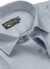 Sunset Royal Linen Still Grey Colour Mens Shirt