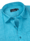 Pure Linen Cotton Khadi Sky Blue Colour for Men's Shirt