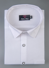 Pure White Aamdar Cotton Shirts For Men's