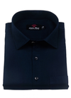 Blended Linen Navy Blue Shirt for Men