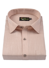 Sunset Royal Linen Peach Colour Mens Shirt