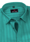 Linen 70% Lee Norwey Lining Rama Green Colour Shirt for Men