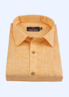 Linen CottonMango Colour For Men's Shirts